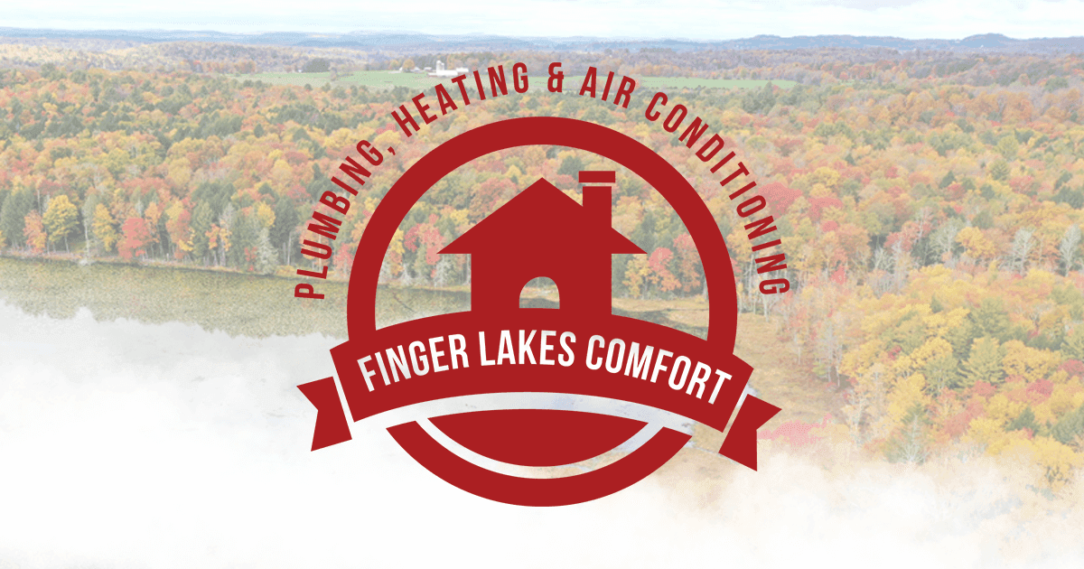 Finger Lakes Comfort logo for plumbing, heating, and air conditioning services